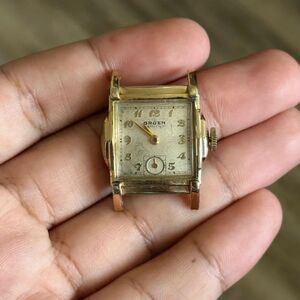 Vintage 50s Gruen Veri Thin Gold 10k Gold Filled Watch